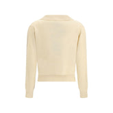 Margiela Cream Fleece Wool Sweater